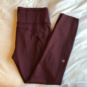 Lululemon Fast & Free 7/8 Tight II